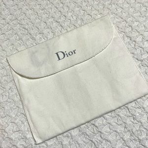 Dior wallet dust bag